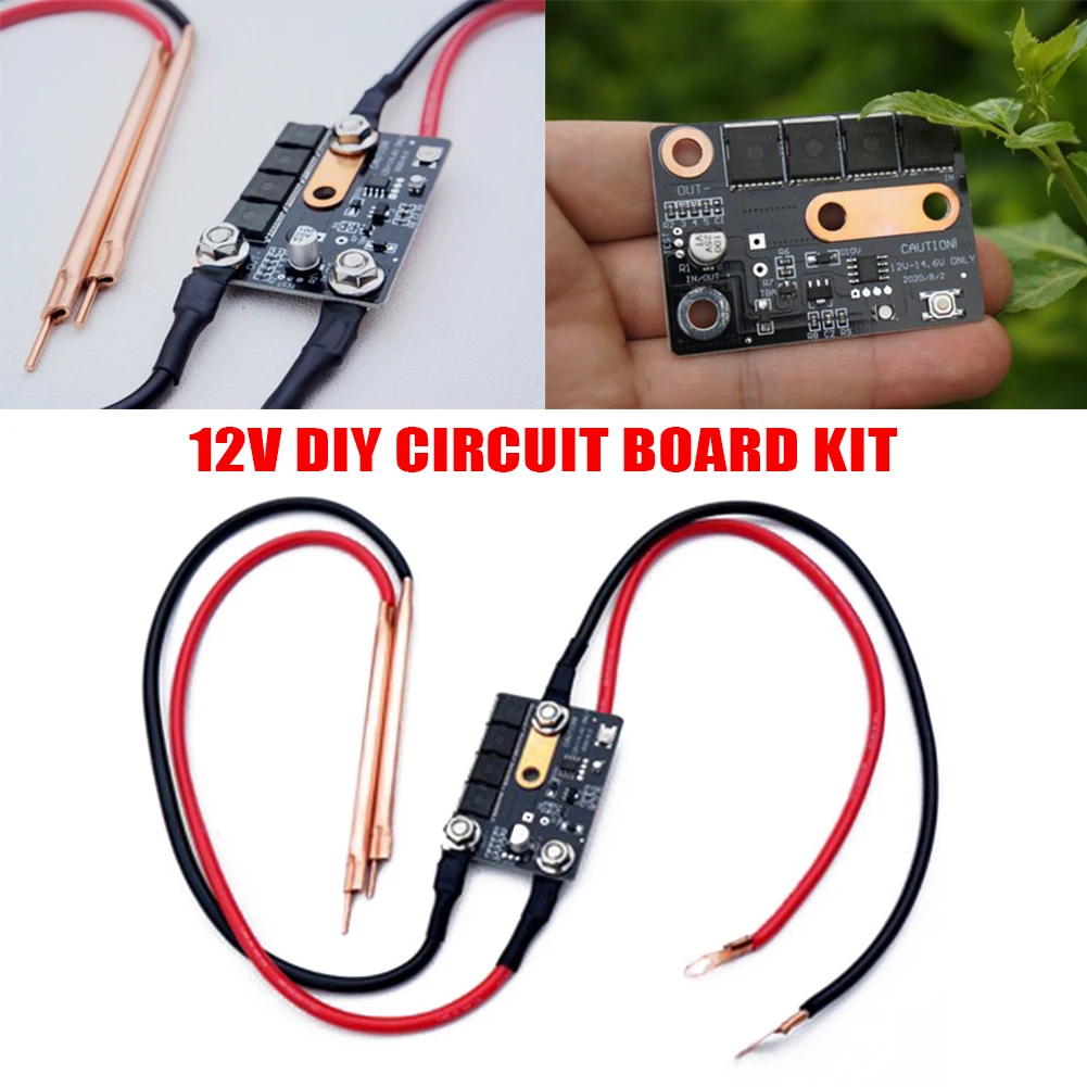 

12V Full Set Circuit Board Kit Equipment Storage DIY Portable PCB Unassembled Spot Welding Machine Accessories 90A To 150A