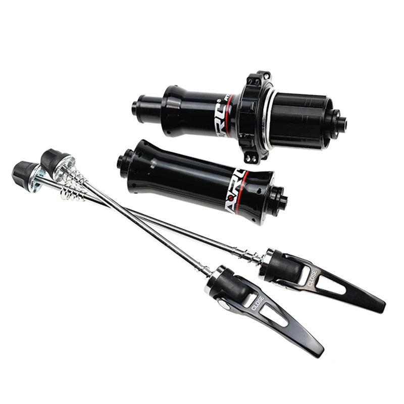 

ARC 4 Bearing Road Hub 6 pawls 72 clicks Bicycle Hub Quick release Front 100 Rear 130 Aluminum alloy Bike Hub Shimano 8 9 10 11S