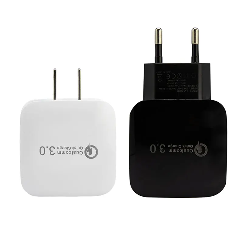 Мобильный телефон зарядное устройство QC 3 0 18 Вт быстрая зарядка изготовлено из