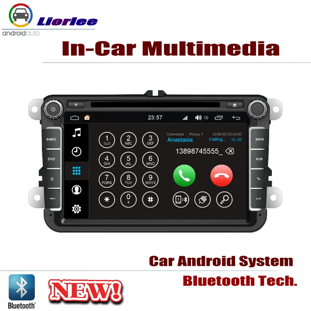 Для Volkswagen Golf MK5 MK6 2005 ~ 2015 автомобильный Android плеер GPS навигация система дисплеера