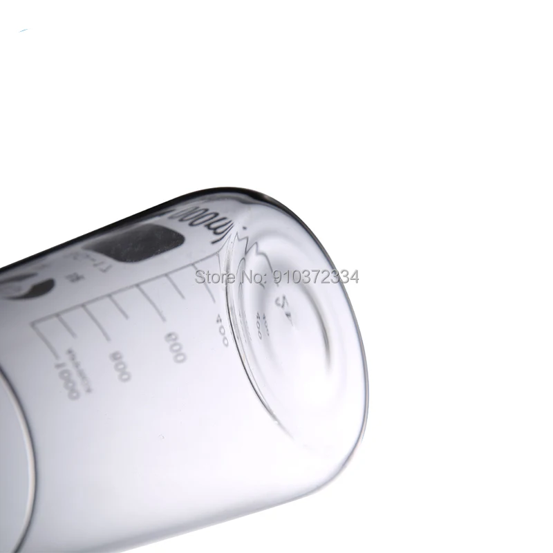 Высокое качество 1 комплект лабораторное боросиликатное стекло стакан все