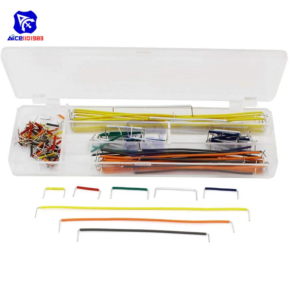 Diymore 140 шт./лот Без припоя макетная плата перемычка Кабельный провод комплект u