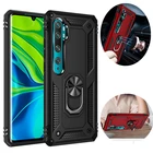 Защитный чехол для Xiaomi Mi Note 10 CC9 Pro, магнитный чехол-подставка с кольцом для Mi Note 10 Lite, силиконовый ударопрочный чехол, чехлы