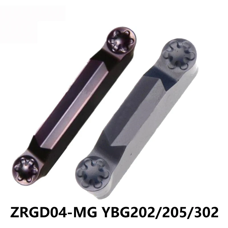 Оригинальный твердосплавные режущие вставки ZRGD ZRGD04 MG YBG202 YBG205 YBG302 машина для