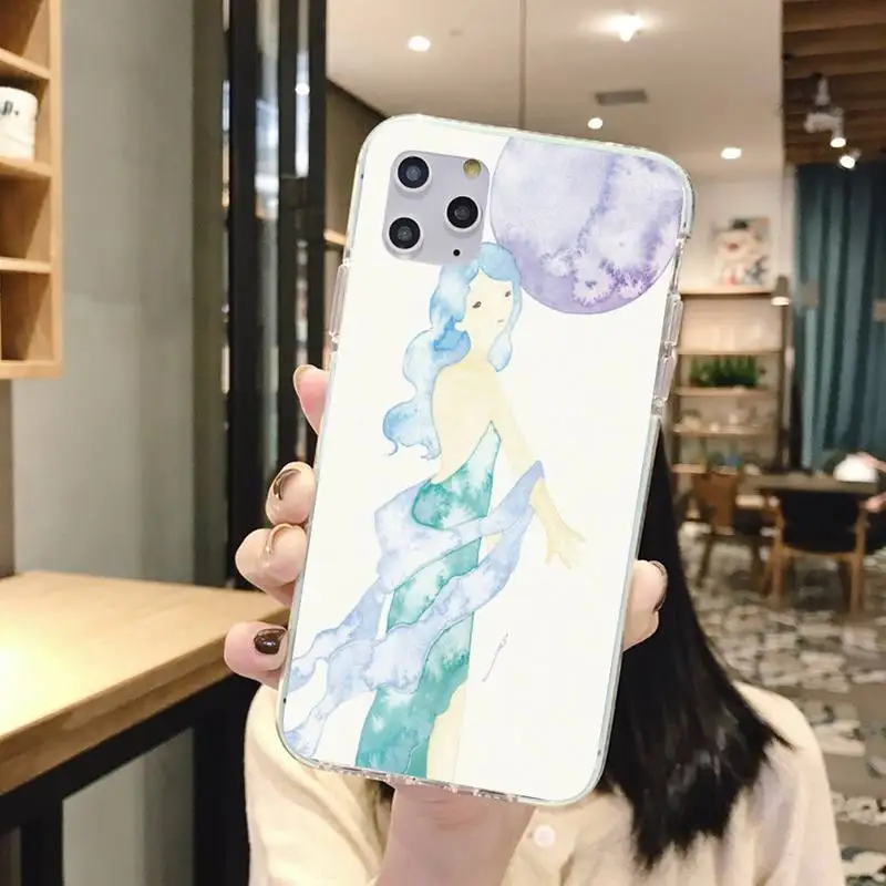 Мягкий силиконовый черный чехол для телефона Motirunner Girl с рисунком аниме Iphone7 8 Plus