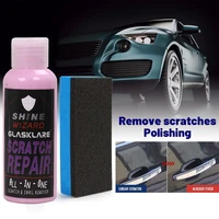 glasklare 50ml100ml car paint scratch repair compound paint polishing scratch remover auto care retreading kit with wash sponge