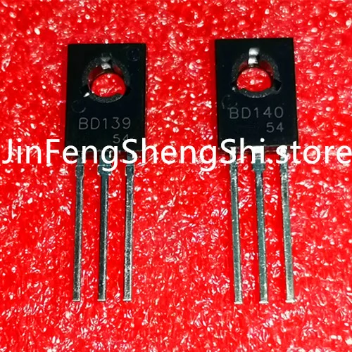 100PCS BD139 BD140 BDI39 BDI40 TO-126 | Replacement Parts
