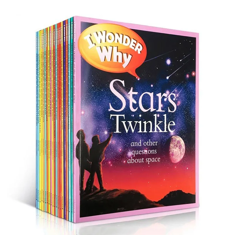 

20 Books/Set I Wonder Why English Reading Books Children's Encyclopedia Books