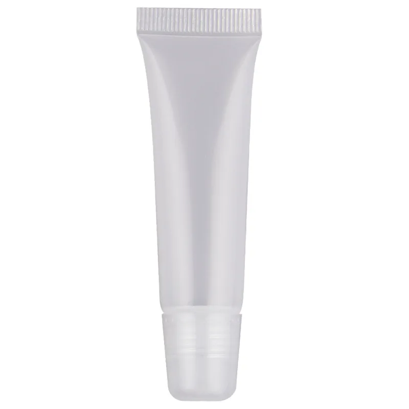 10ml 15ml Empty Lip Gloss Tubes with Funnels Clear Soft Container Refillable Lipgloss for DIY Cosmetic Makeup | Красота и здоровье