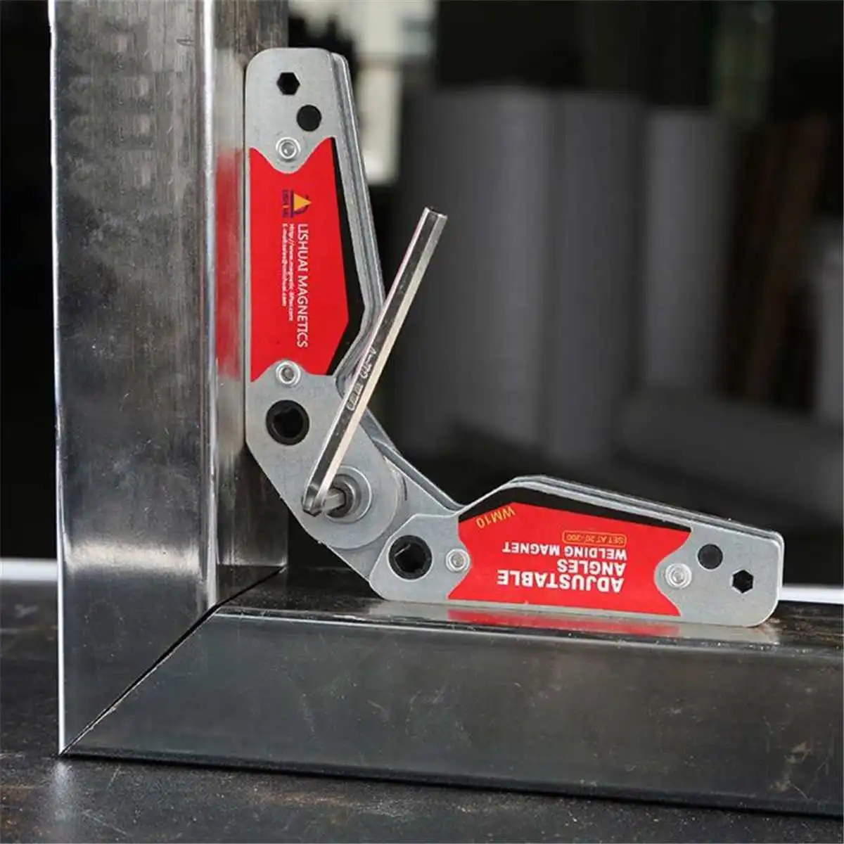 

Magnet Adjustable Angles 2 Size 20-200 degree Magnetic Welding Holder/Welding Magnet for Welding and Fabrication