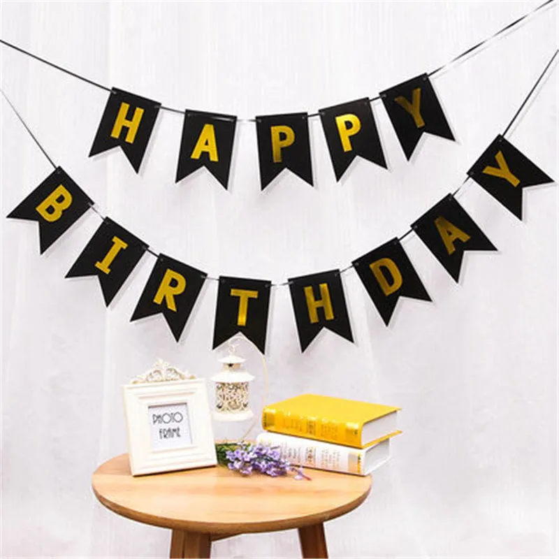 Баннер на 1 й день рождения ребенка флаг месяц один год флажки гирлянда для