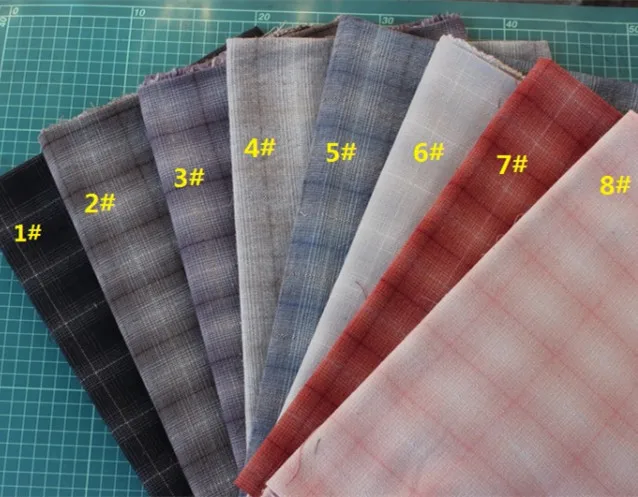 Окрашенная японская хлопчатобумажная ткань лоскутное шитье кошелек квилтинг