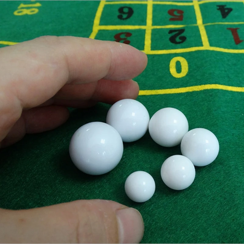 

5pcs Russian Roulette Ball Casino Roulette Game Replacement Ball Acrylic Ball A0KA