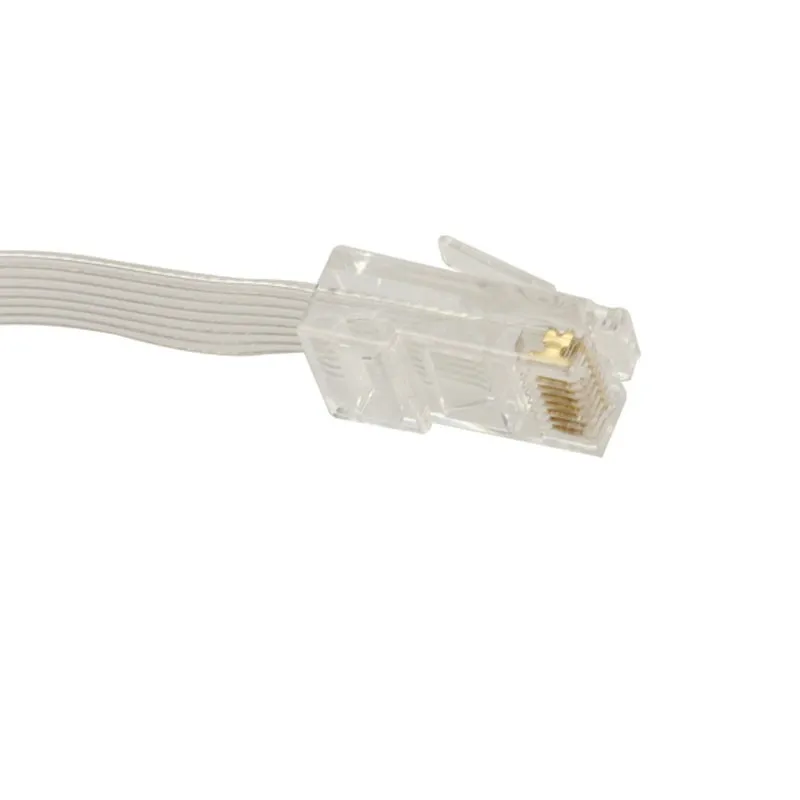 Кабель Ethernet, 1,5 м, сворачиваемый, плоский, RJ45, для сетей, для роутеров, модемов от AliExpress WW