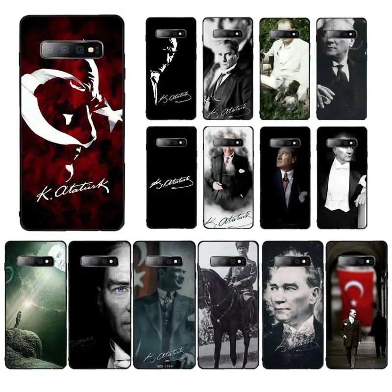 YNDFCNB Турция Mustafa Kemal Ataturk чехол для телефона Samsung S5 6 7 edge 8 9 10 20 plus легкий