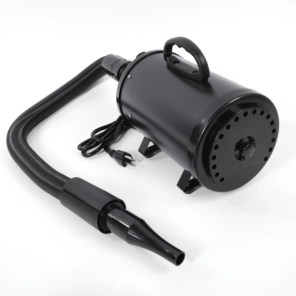 구매 120V 2800W 애완 동물 헤어 드라이어 휴대용 개 고양이 Groomming 송풍기 따뜻한 바람 빠른 불어 건조기 빠른 그리기 헤어 드라이어 미국 표준 블랙