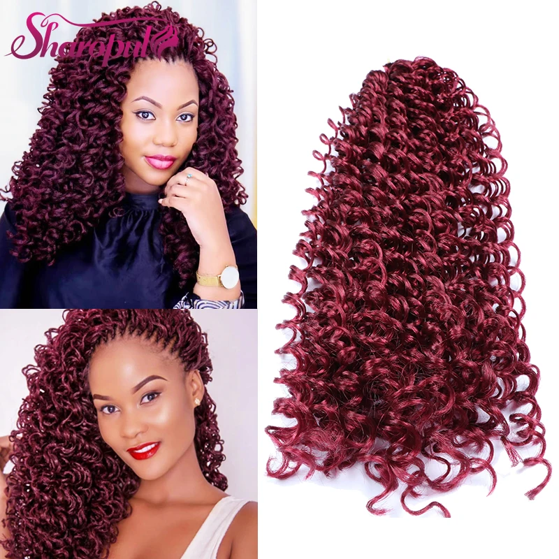 Кудрявые вьющиеся волосы для наращивания 18 дюймов длина одноцветные новые