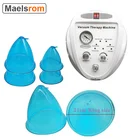 Вакуумное устройство для увеличения груди, 21 см, с 6 чашками, для подтяжки бедер, BBL, вакуумный баночный насос, аппарат для терапии ягодиц и массажа