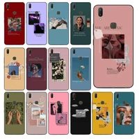yndfcnb lock screen aesthetic phone case for vivo y91c y11 17 19 53 81 31 91 for oppo a9 2020