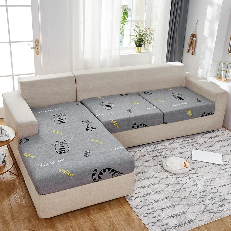 

Elastic sofa cushion cover four seasons universal single double triple combination living room furniture decorative fabric