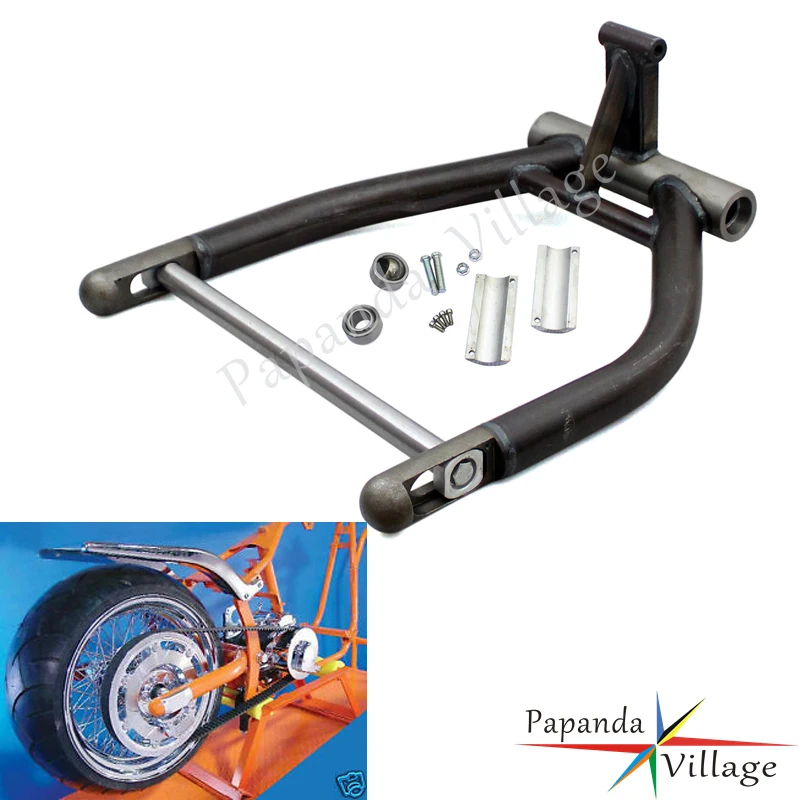 Стальная широкая шина правый боковой привод Swingarm комплект на заказ для Harley Softail с