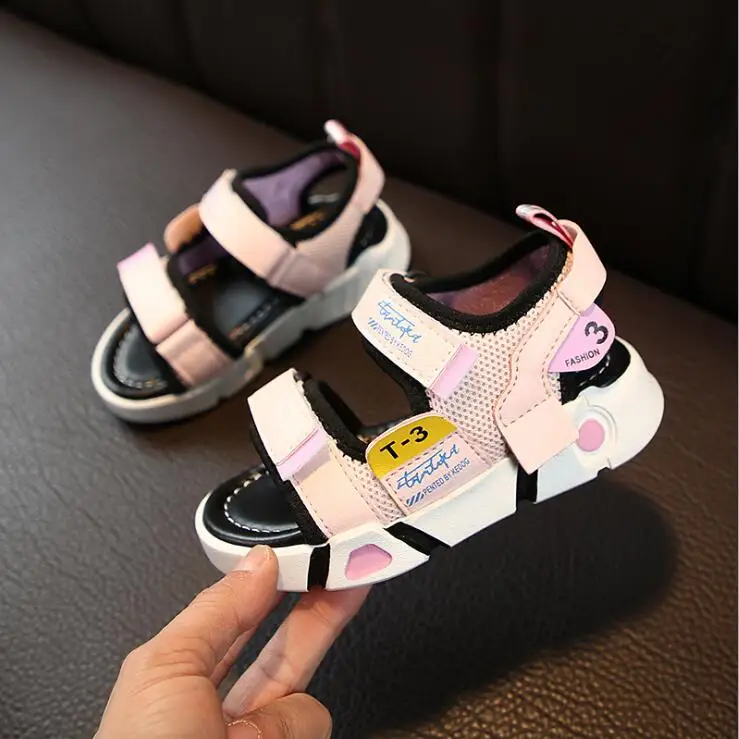 Новинка Летние детские сандалии Брендовые для маленьких мальчиков