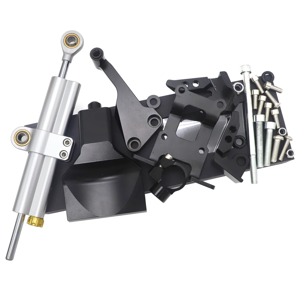 Полный комплект монтажных кронштейнов для руля MT07 FZ07 YAMAHA MT-07 2014 2015 2016 2017 FZ 07 MT |