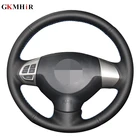 Чехол на руль из искусственной кожи для Mitsubishi Lancer EX10, Lancer X, Outlander, ASX, Colt, Pajero