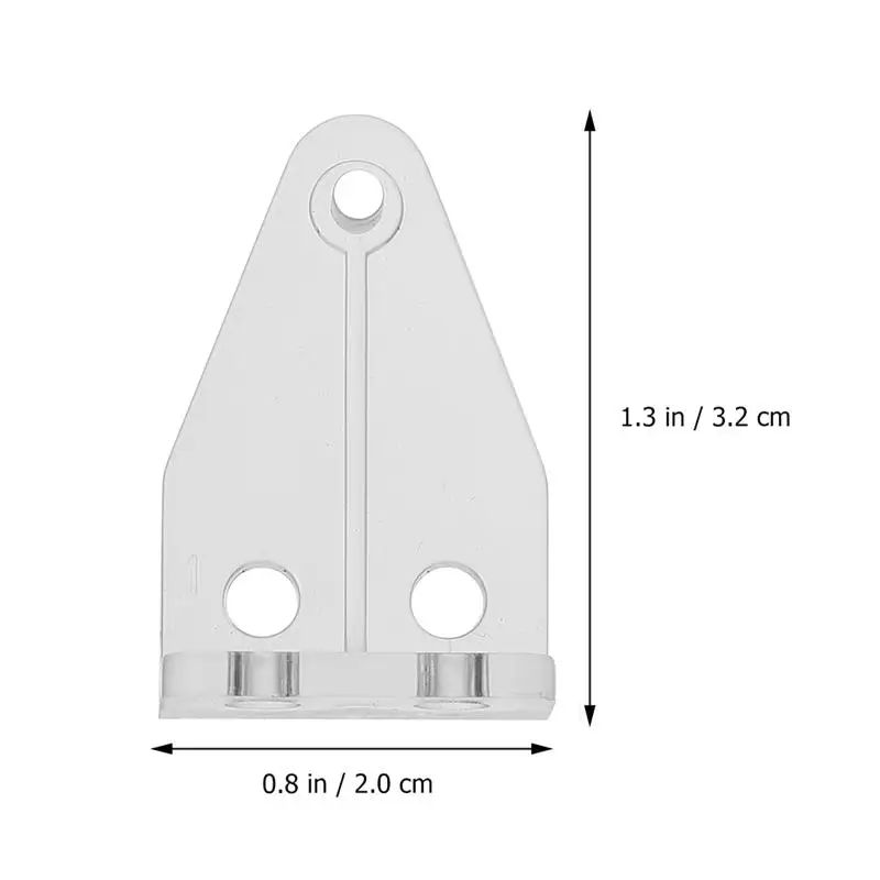 8/16/20/40 шт. крючки для потайного наклона венецианские поворотные прочные затвора