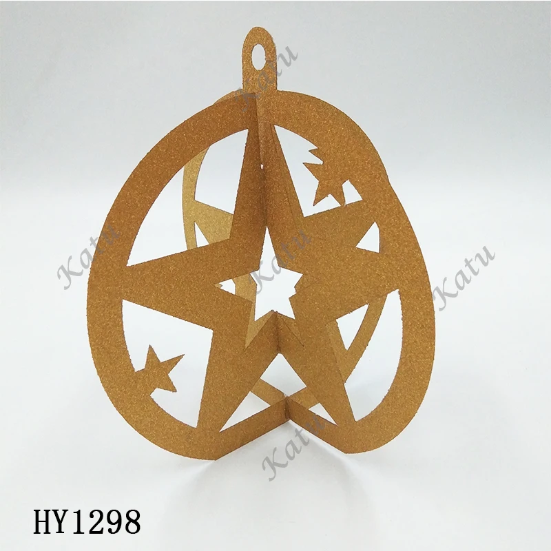 

Pentagram cross ornament cutting dies 2019 die cut &wooden dies Suitable for common die cutting machines on the market