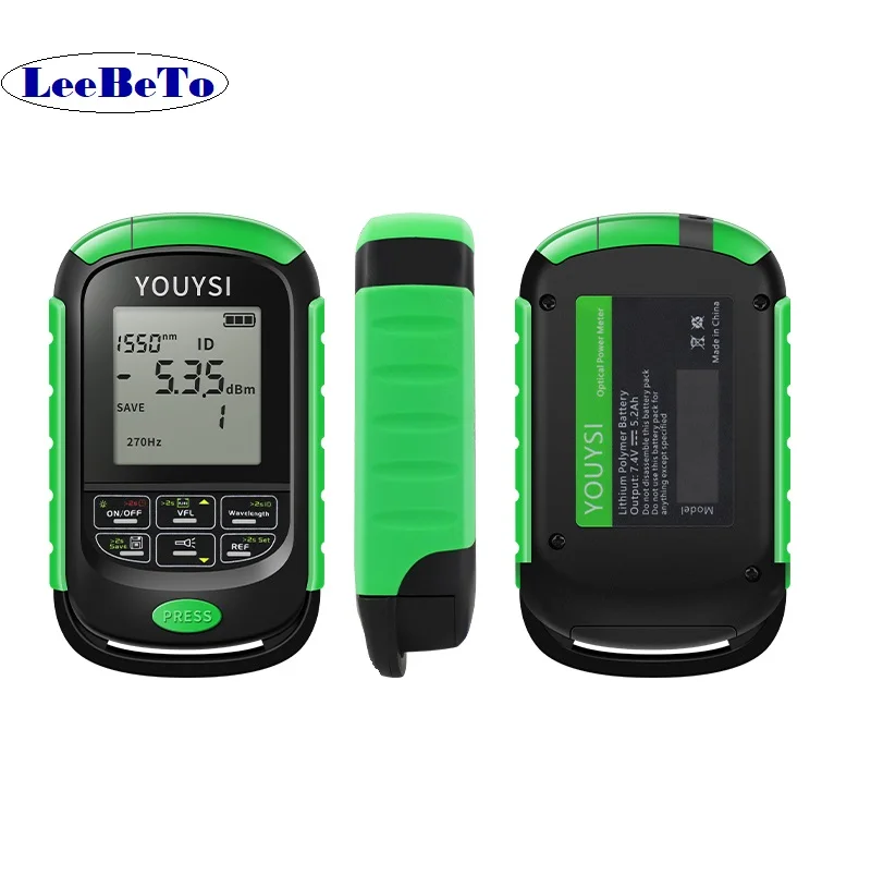 New 4in1 Optical Power Meter Visual Fault Locator Network Cable Test OPM Optical Fiber Tester 4in1 li lion battery optical power meter visual fault locator network cable test optical fiber tester vfl