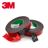1mm 2mm thickness black super strong self adhesive foam car double sided face tape mobile phone dust proof tape waterproof