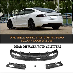 Спойлер на задний багажник, крыло для Tesla Model S Sedan 60 70 75 85 90 D P85D P90D P100D 2012- матовый глянцевый спойлер из углеродного волокна