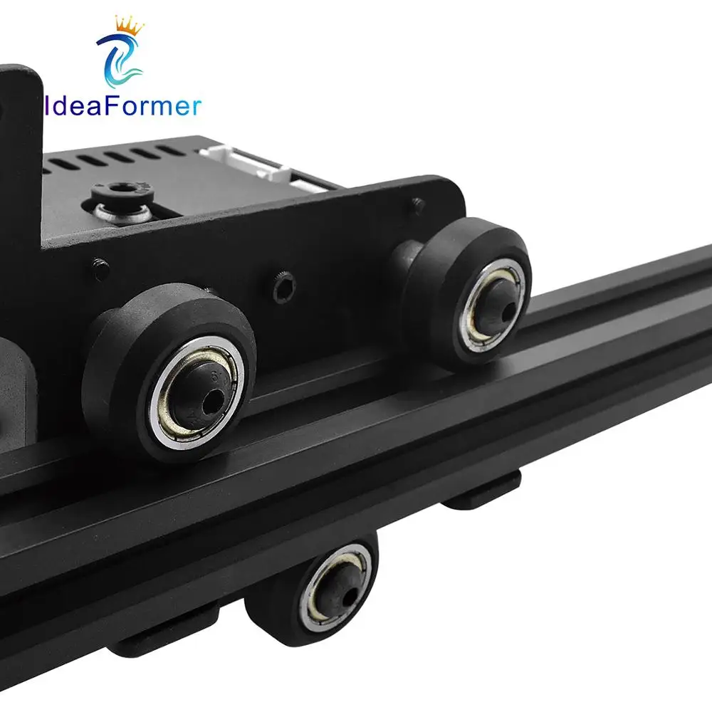 Verkaufen Ideaformer Riesen FDM 3D Drucker 400*400*450mm Dual Z & Y Achse Gehärtetem Glas Plattform Heizung Bett Bauen Oberfläche DIY 3D Drucker.