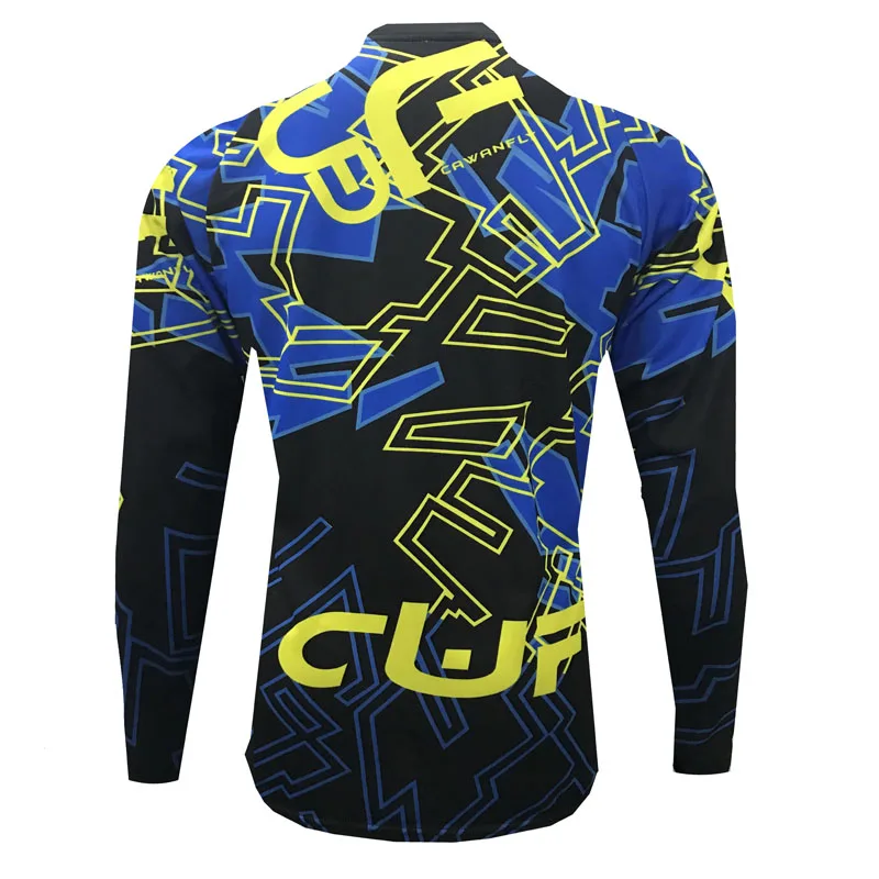 CWF длинная одежда для мотокросса Джерси Горные велосипеды велоспорта Топ DH MX BMX MTB