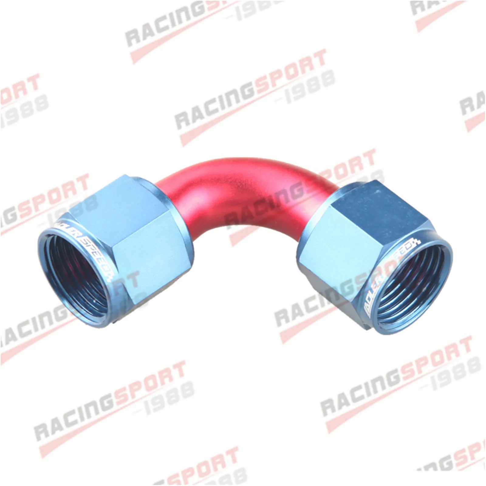 Female To Female Fitting Adapter Red/blue