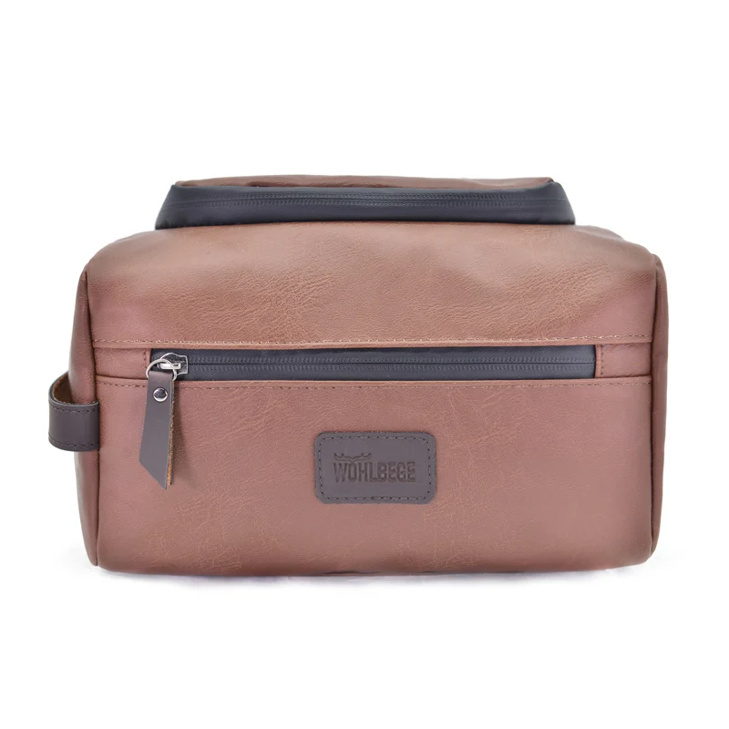 Водонепроницаемые Сумки из искусственной кожи для туалетных принадлежностей