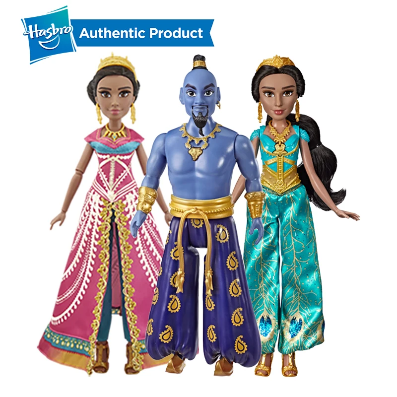 Hasbro Дисней Коллекционная Принцесса Жасмин маленькая кукла бирюзовое платье Аладдин Дисней живое действие игрушка Аладдин живое действие фильм