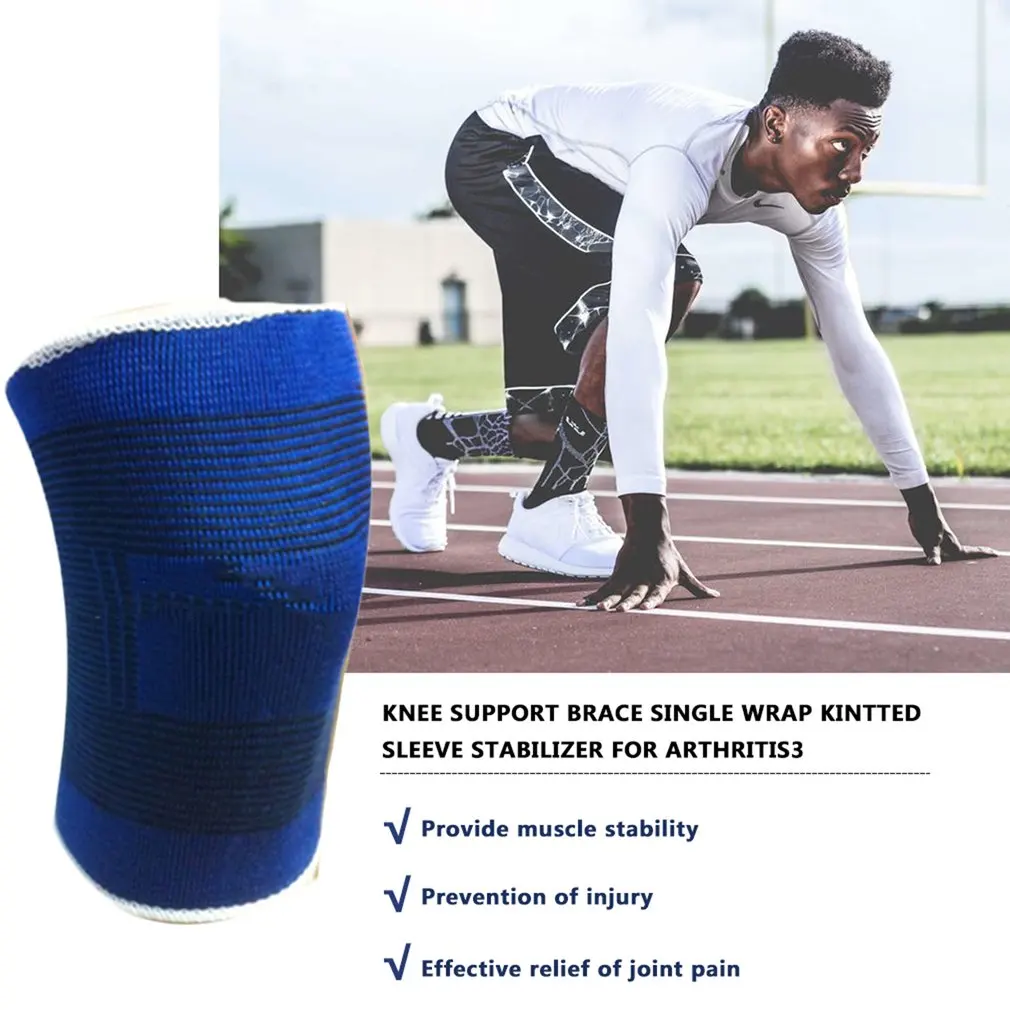 

Knee Support Brace Single Wrap Compression Sleeve Stabilizer for Arthritis Meniscus Patella Protector Running Men Women