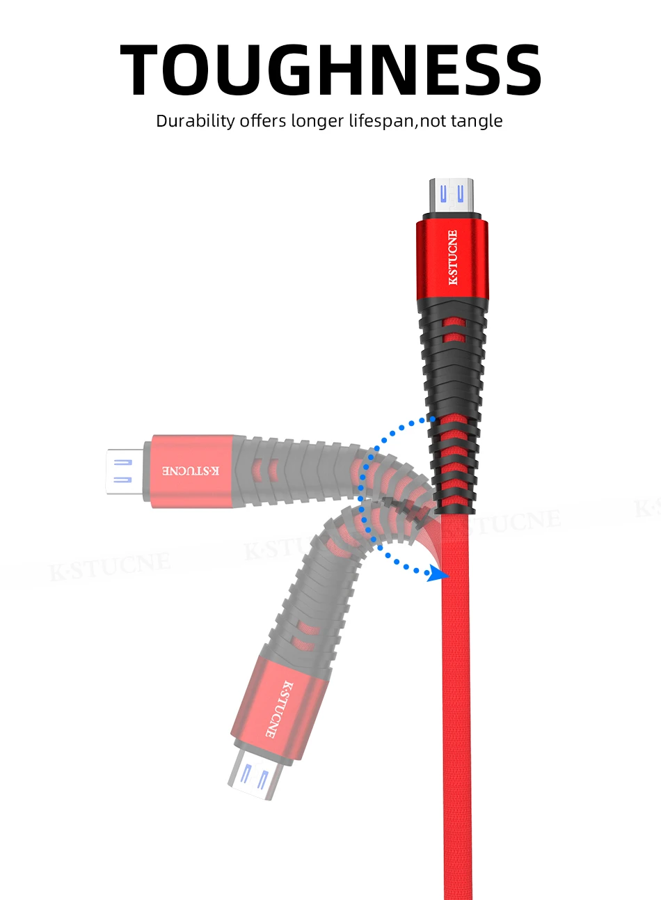 Кабель Micro USB для быстрой зарядки и передачи данных, Кабель Microusb для зарядки samsung S7 S6 Xiaomi Android, кабели для мобильных телефонов