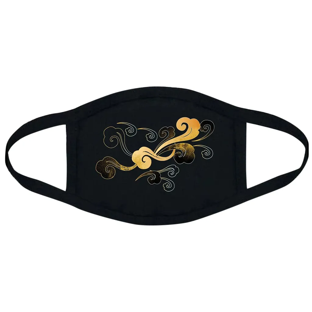 

Male & Female Dustproof & Haze Mask Personalized bronzing 3D Printed Reusable Washable Mouth Face Masks Mouth Cover Adults Masks