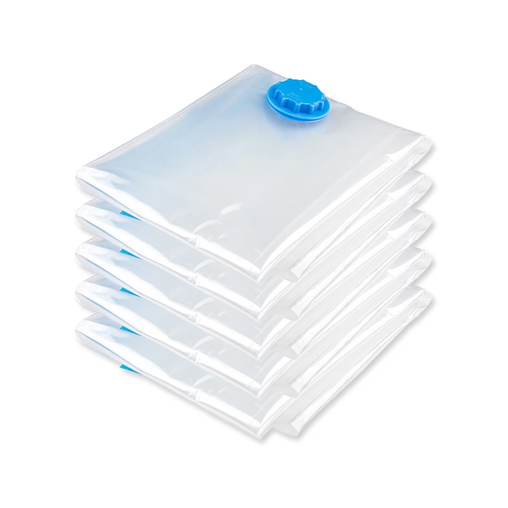 5 шт. вакуумные пакеты для хранения противопаразитный мешок одежды складные