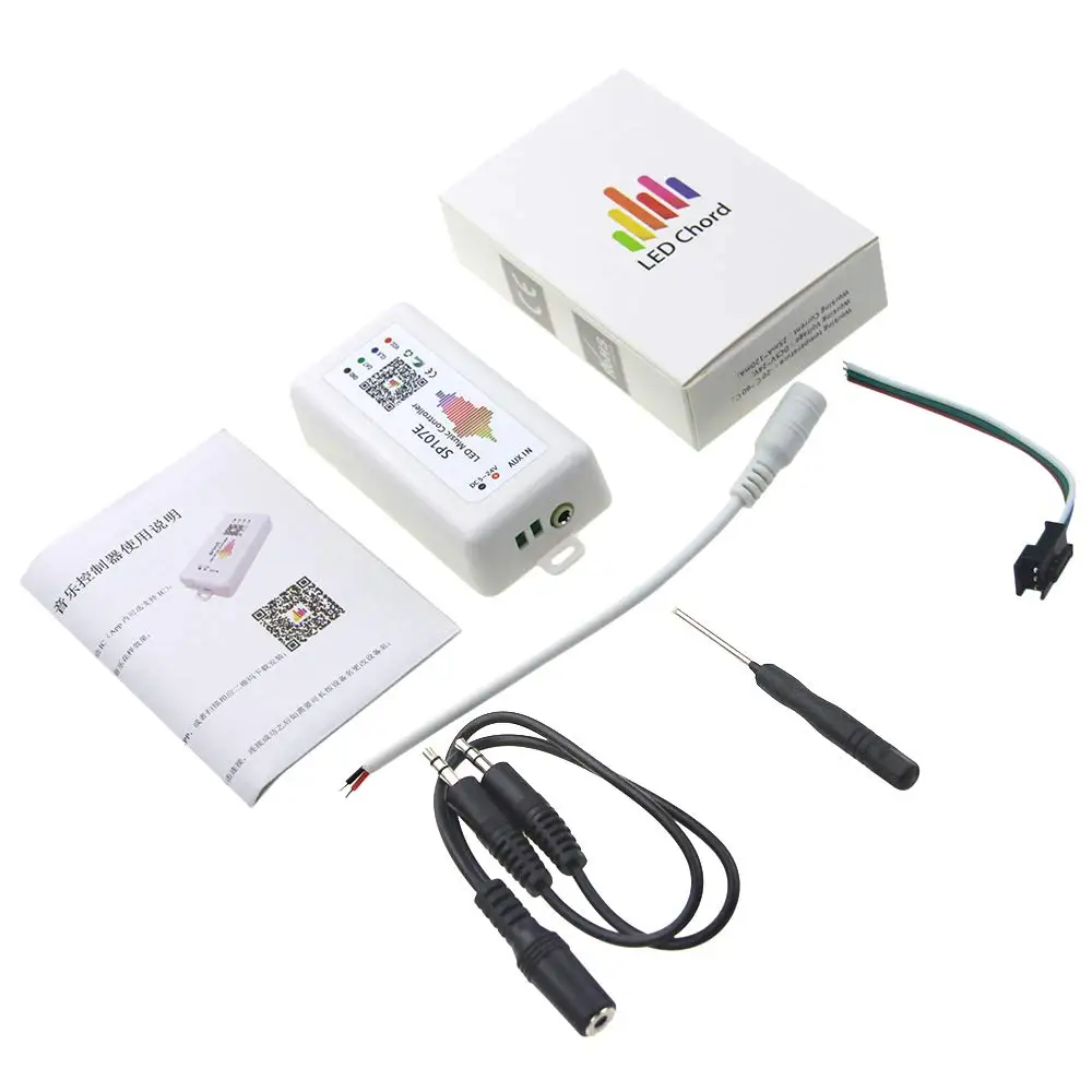 Поддержка управления звуком WS2812B музыка синхронизация Bluetooth управление через