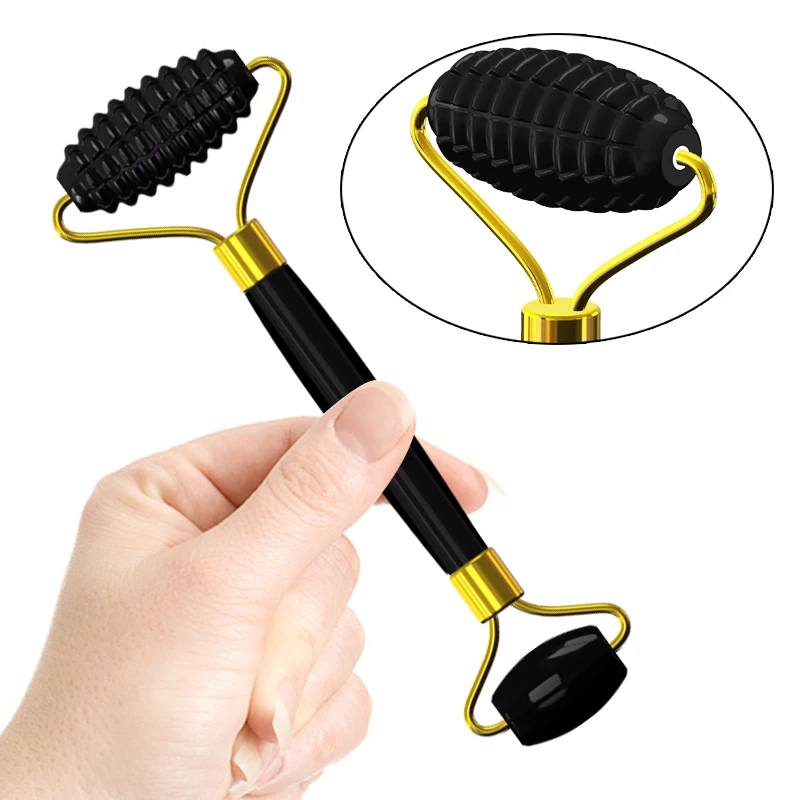 Нефритовая маска для глаз с обсидианом скребок гуаша из ролик массажа лица