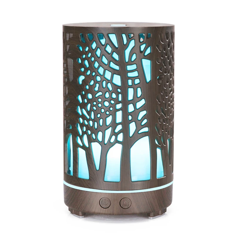 Увлажнитель воздуха Арома диффузор для эфирных масел 7 цветов светодиодный