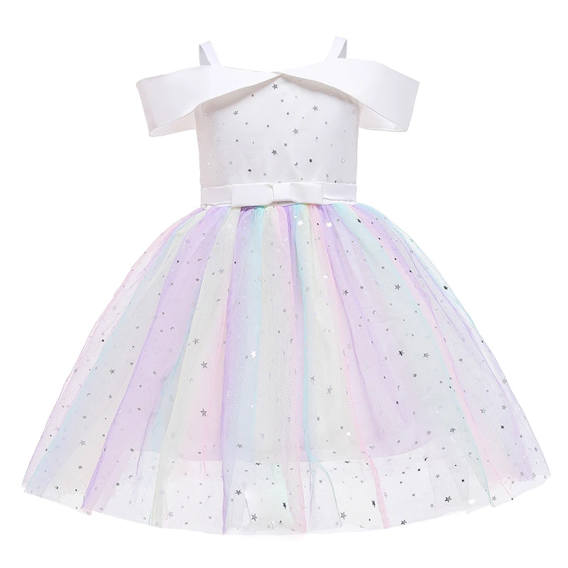 Цветочное свадебное платье для девочек детские платья Вечерние вечернее детский