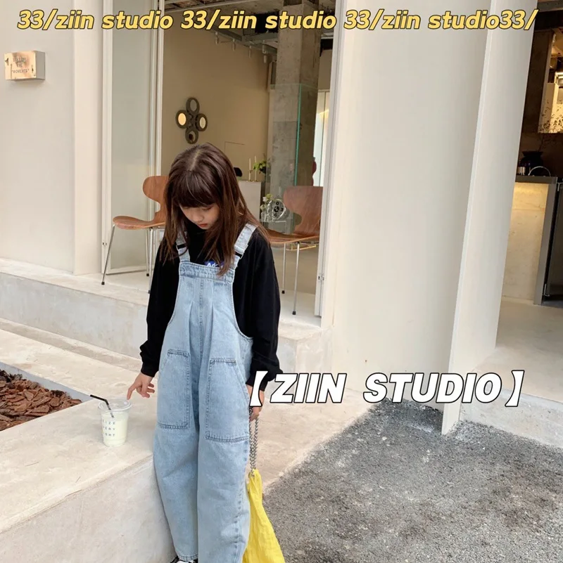 

Children's clothing 2021 spring new children's pants, children's overalls, jeans