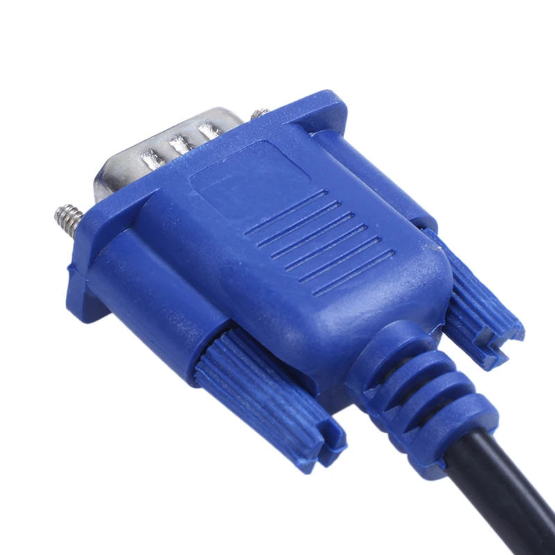 3 м PC компьютер 15Pin VGA для мужчин и женщин M/F Кабельный адаптер Черный|Кабели VGA| |