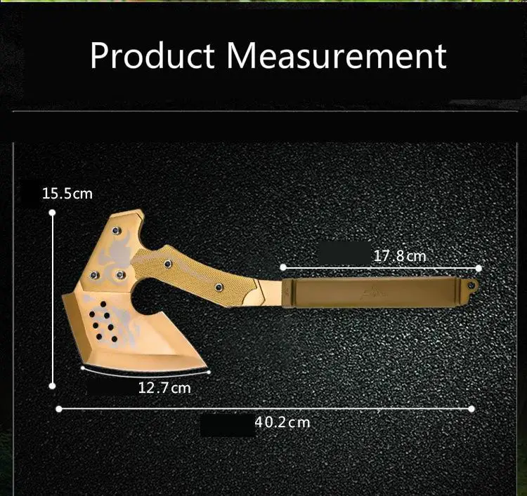 Новый топор в форме розы тактический Tomahawk армейский для охоты кемпинга выживания