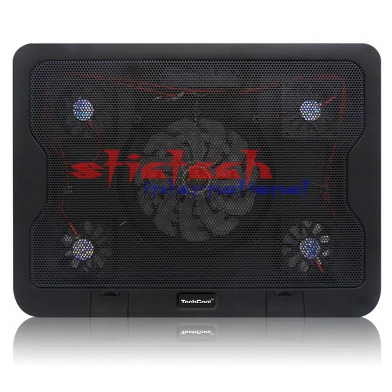 20 шт. подлинные Охлаждающие подставки для ноутбуков с 5 вентиляторами |